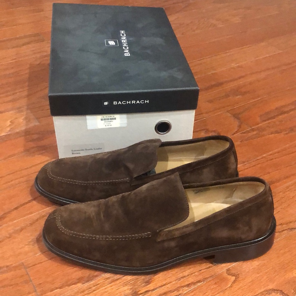 Suede Chocolate Loafers